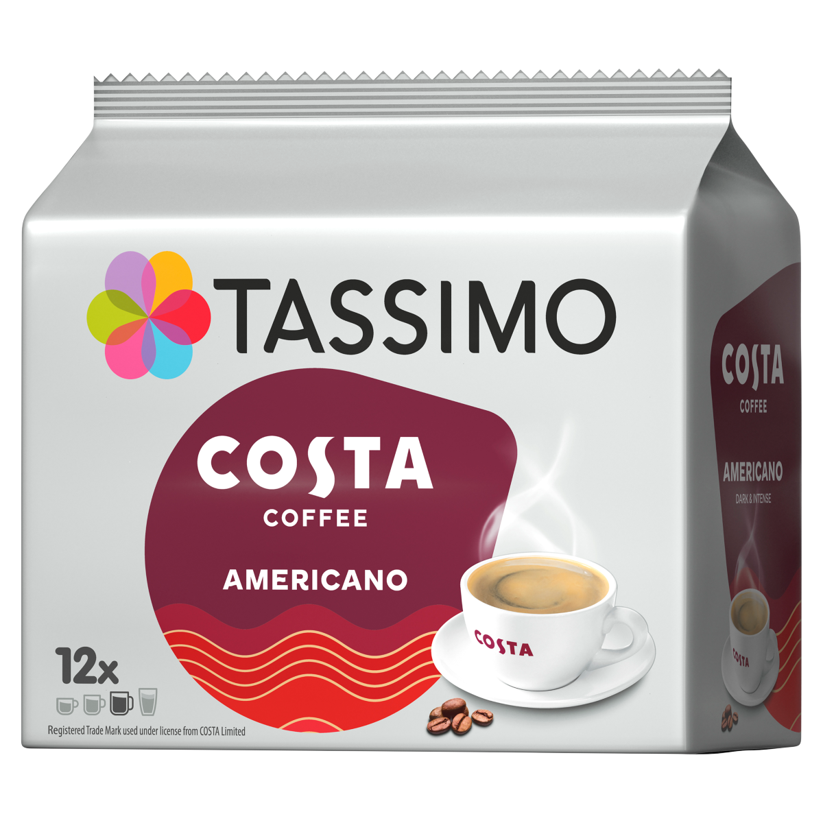 Tassimo Costa Americano 12 x 19g (108g)