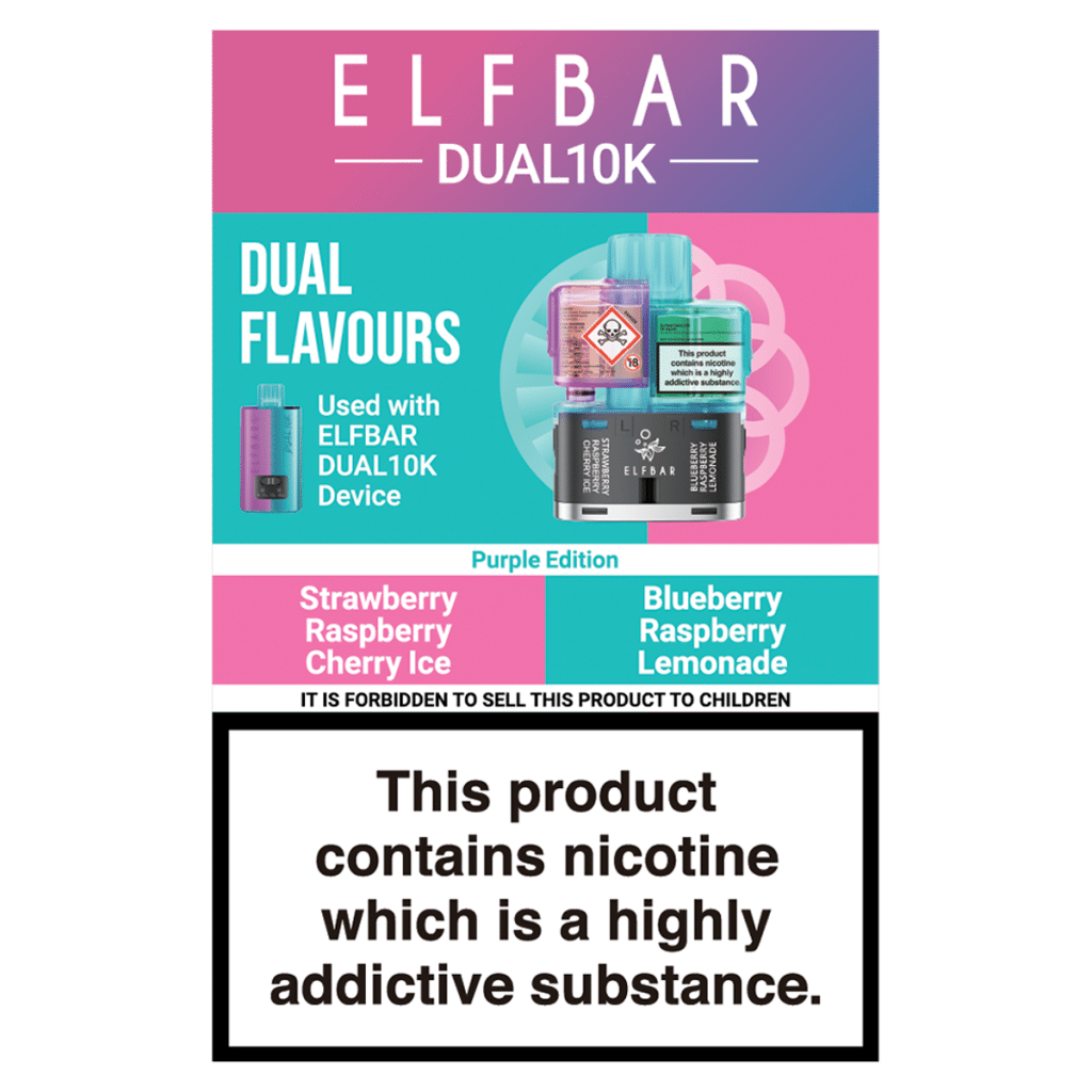 Elfbar Dual 10K Purple Edition