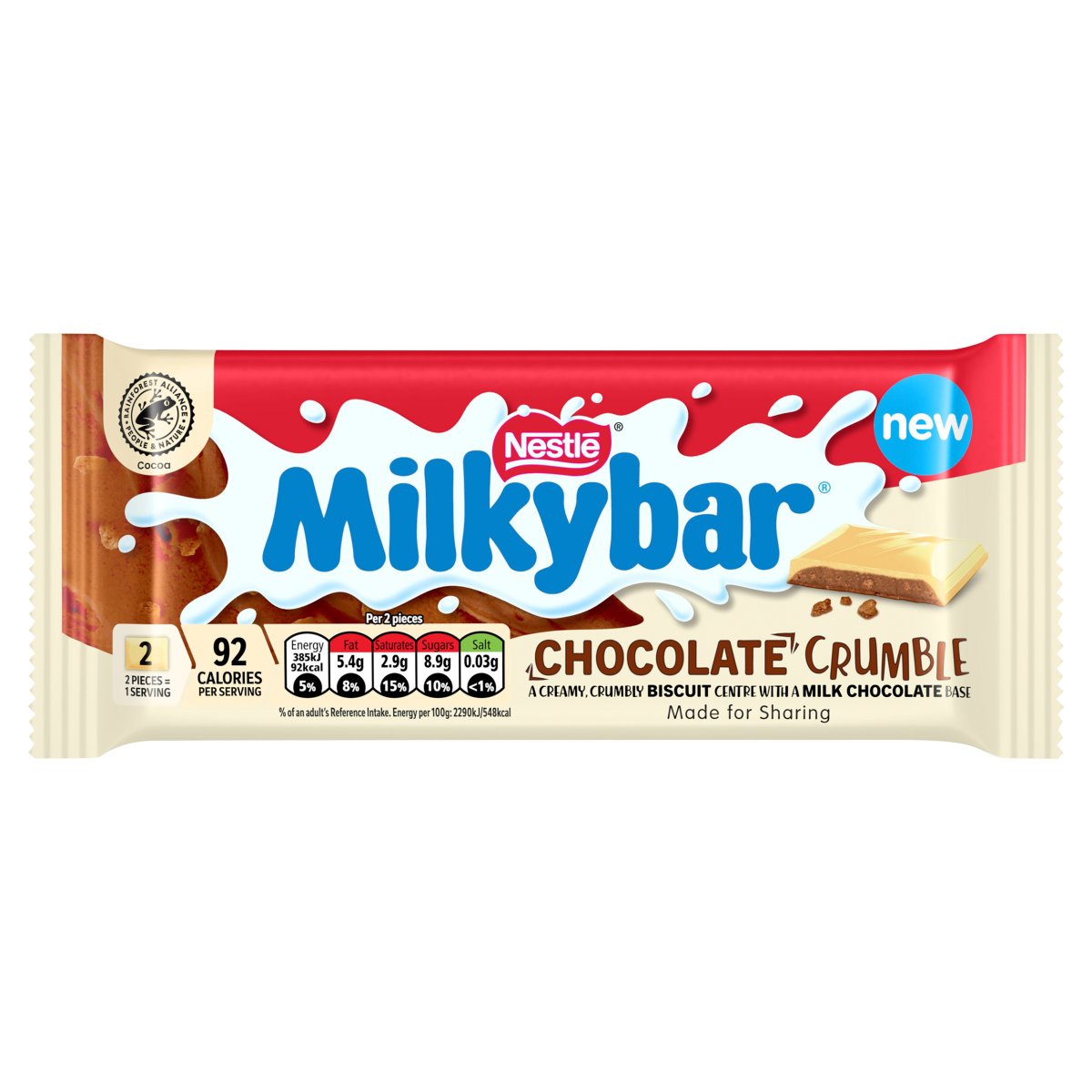 Milkybar Chocolate Crumble 84g