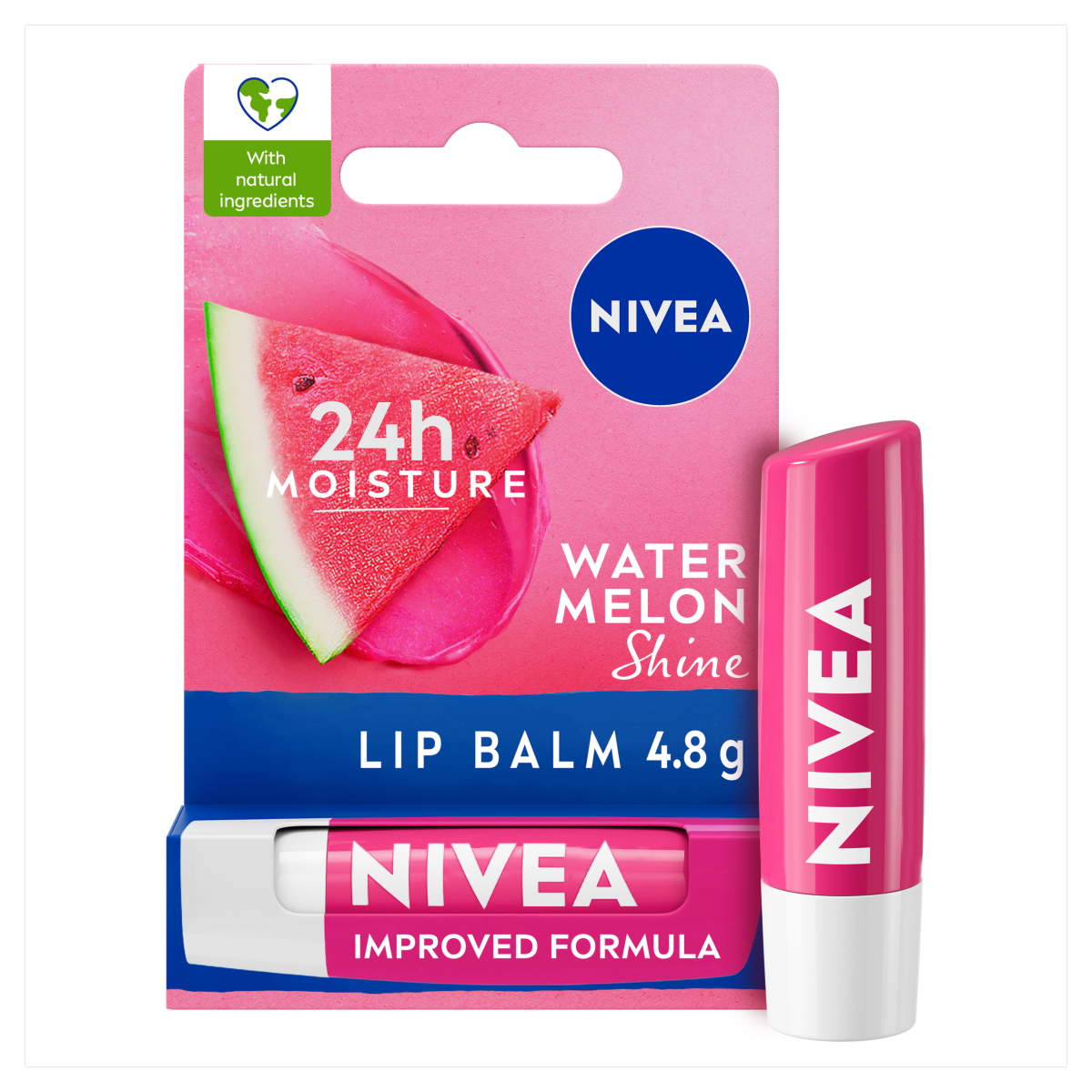NIVEA Watermelon Shine Lip Balm 4G