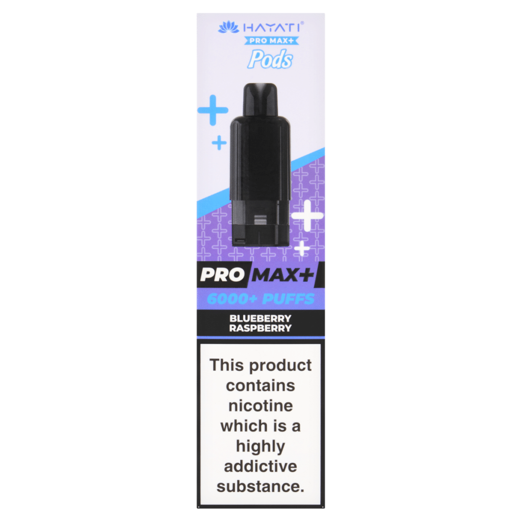 Hayati Pro Max+ Blueberry Raspberry Pods 20mg