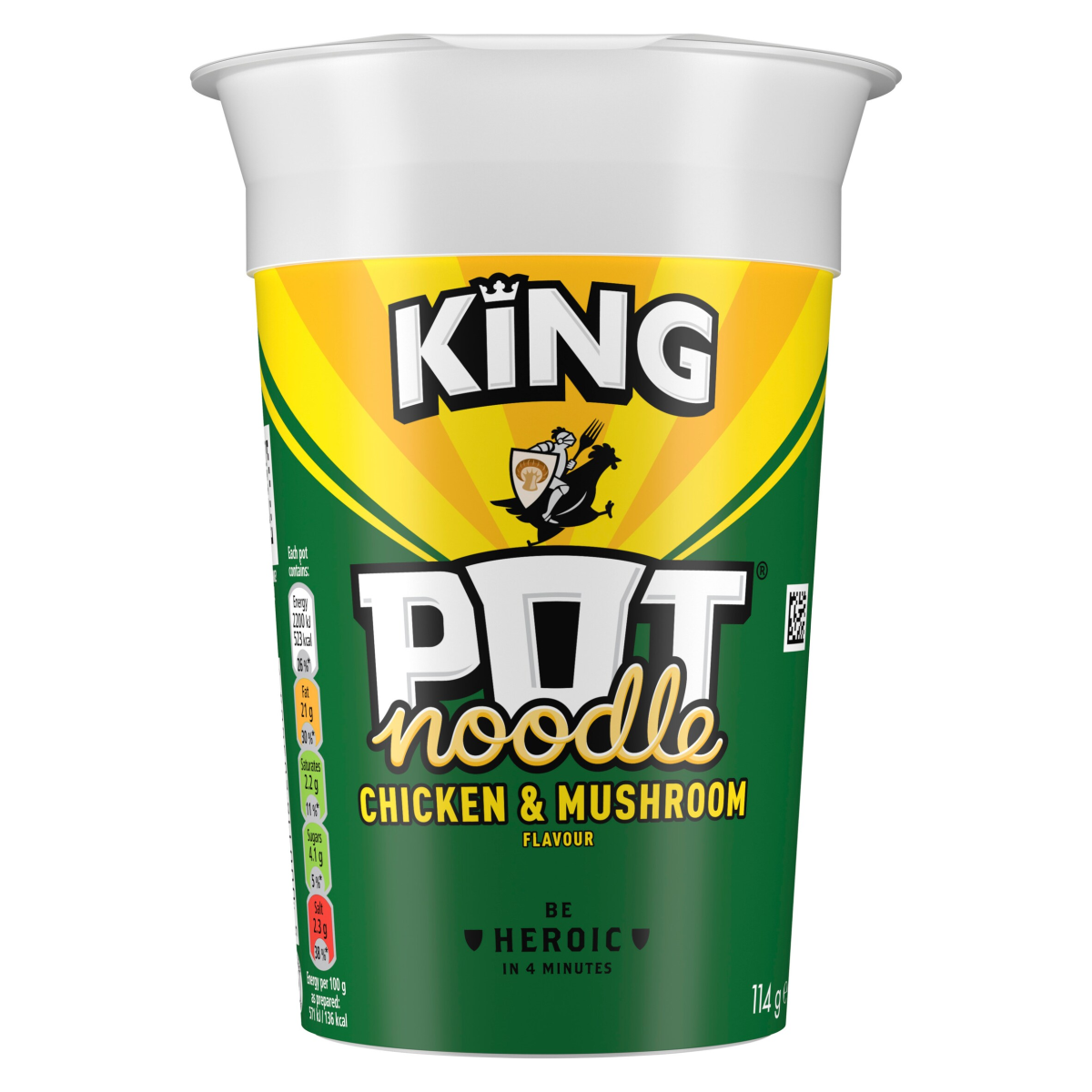 Pot Noodle  King Pot Noodle Chicken & Mushroom 114 g