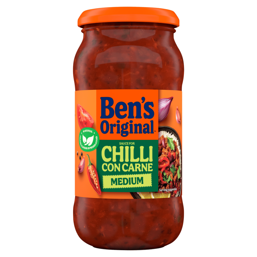 Ben’s Original Sauce for Chilli Con Carne Medium 450g