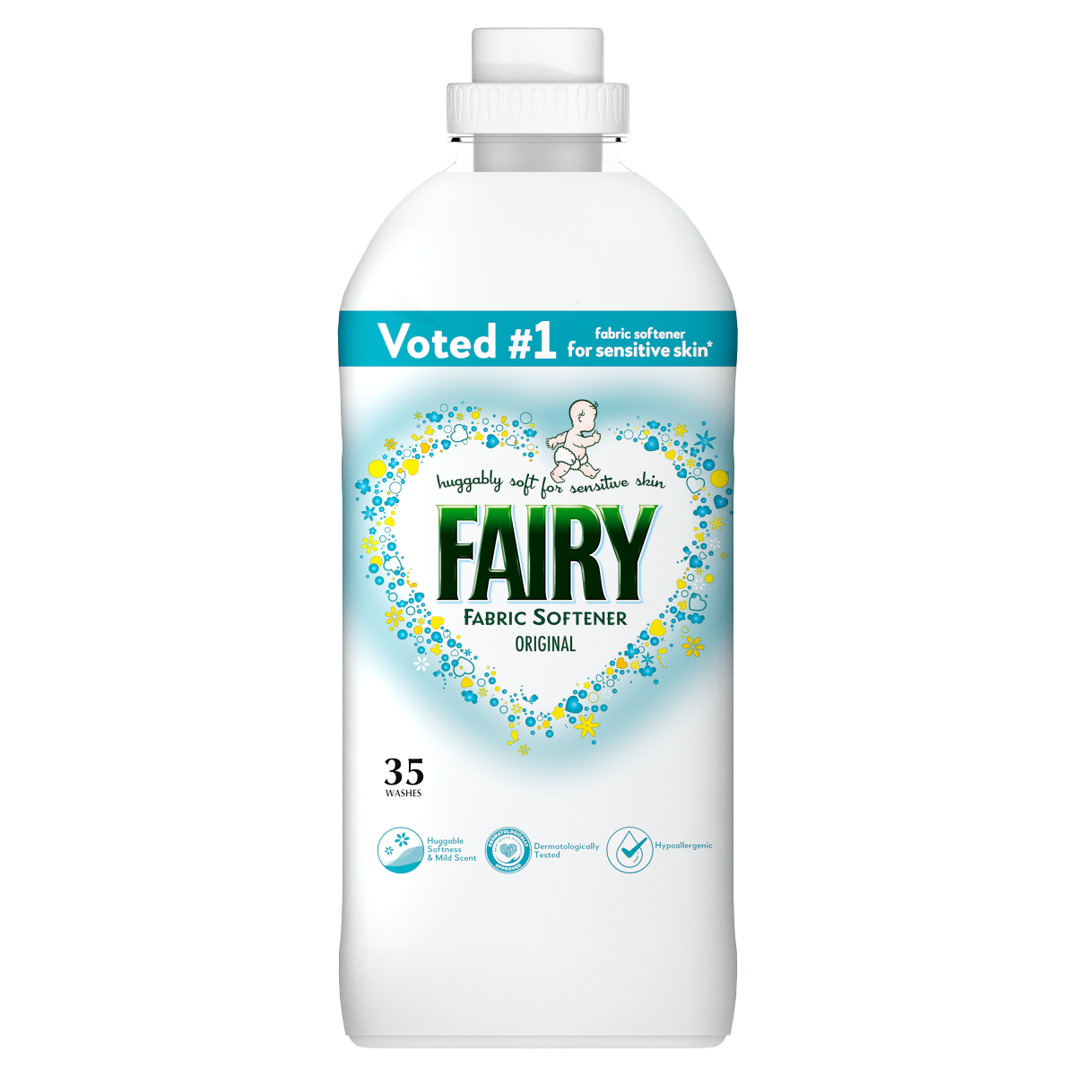 Fairy Original Fabric Conditioner,  35 Washes, 1.155l