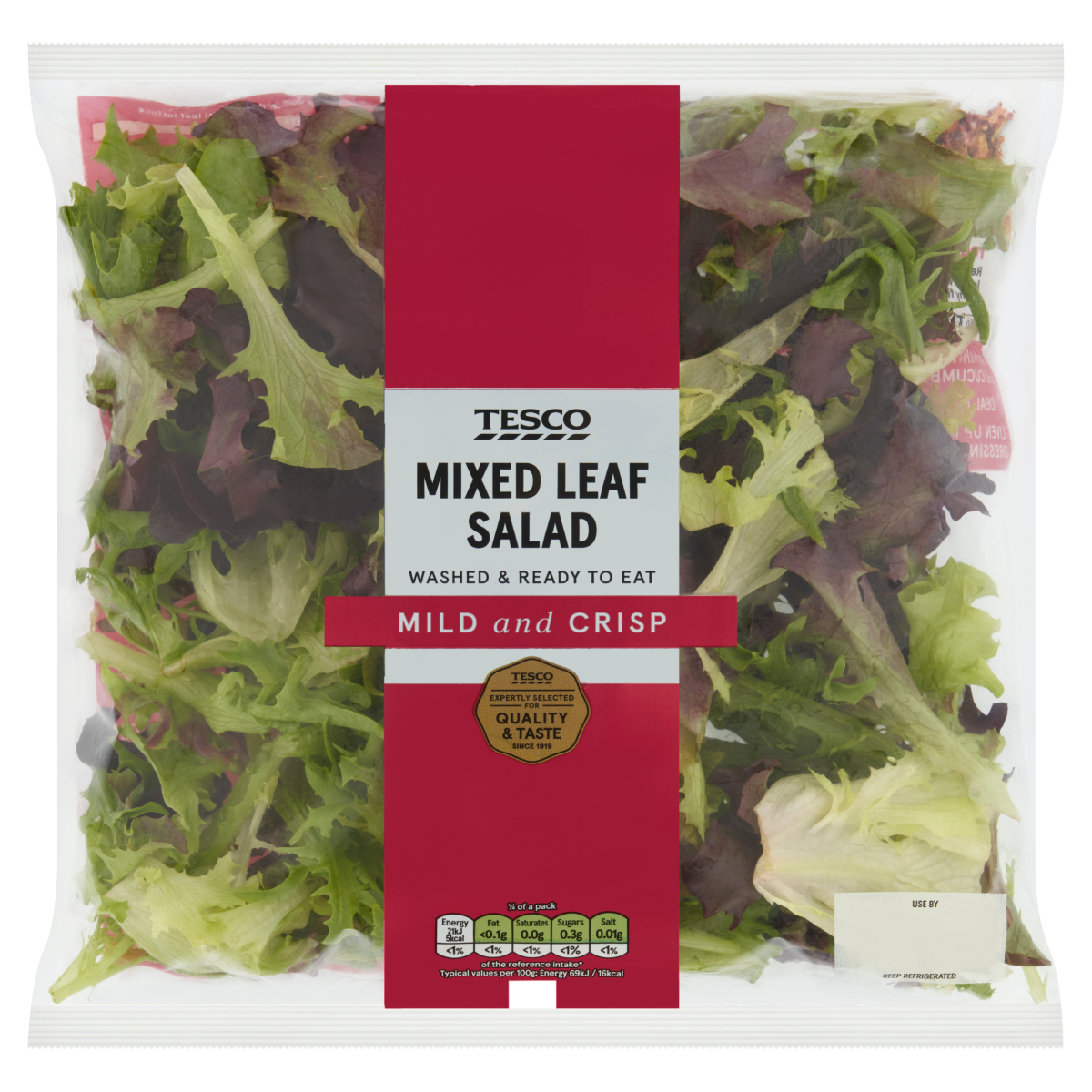 Tesco Mixed Leaf Salad 120g