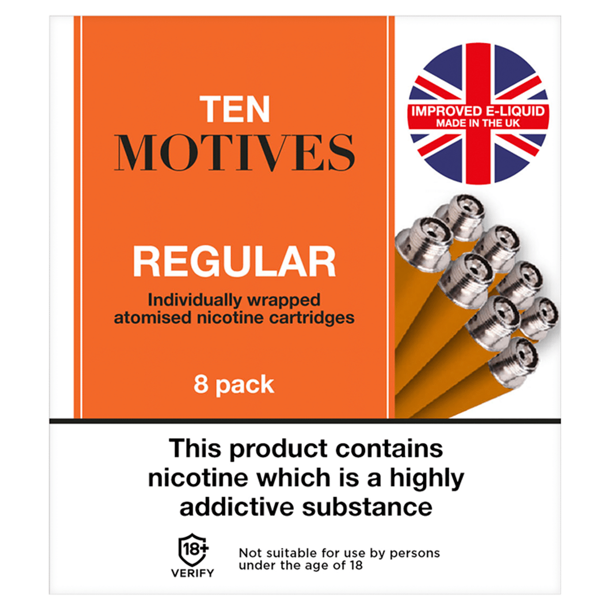 Ten Motives 8 Regular 16mg