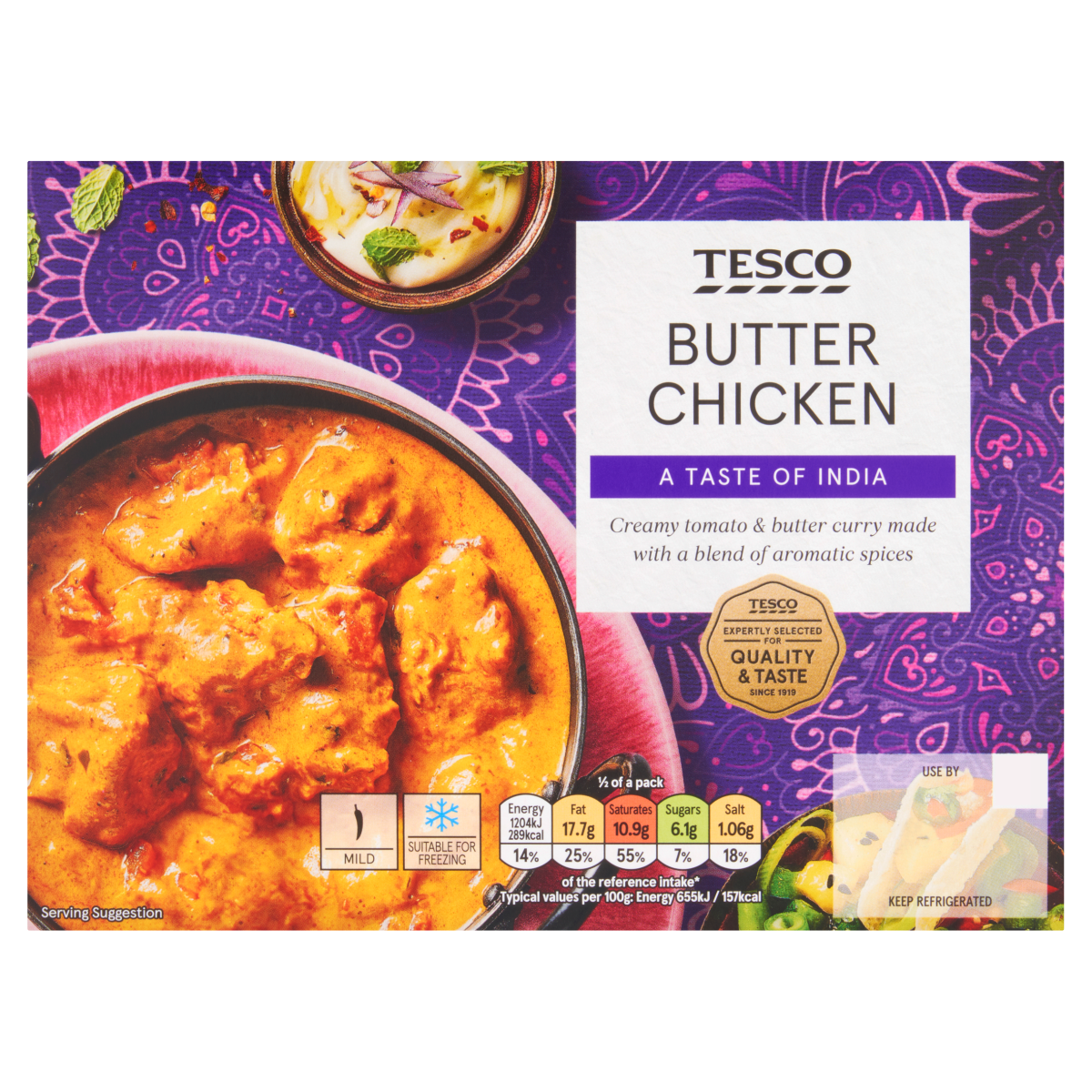 Tesco Butter Chicken 400g