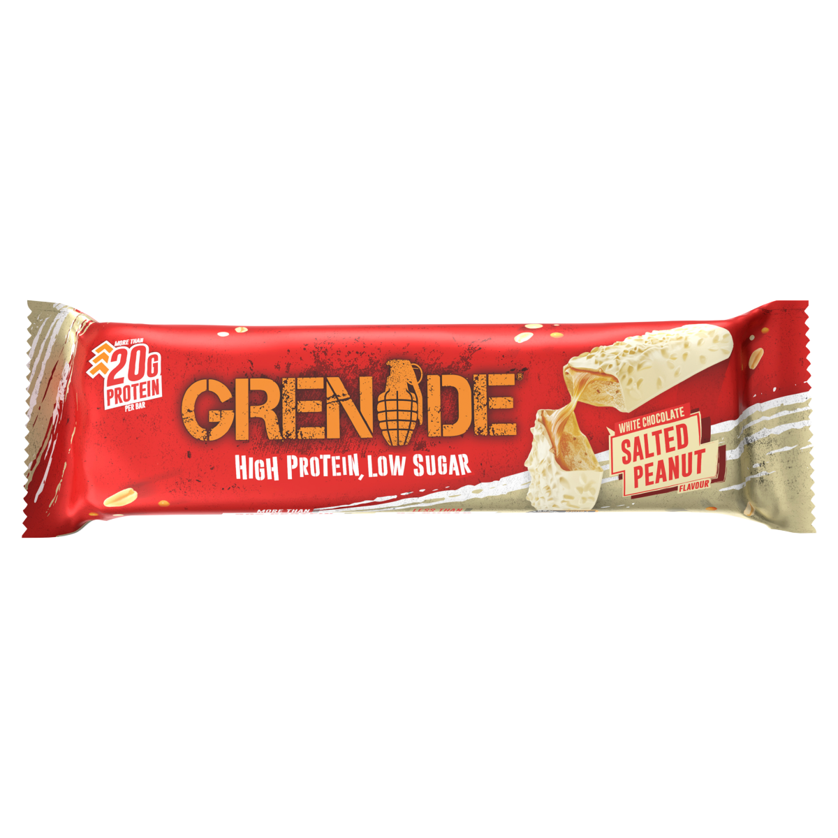 Grenade White Chocolate Salted Peanut Flavour 60g