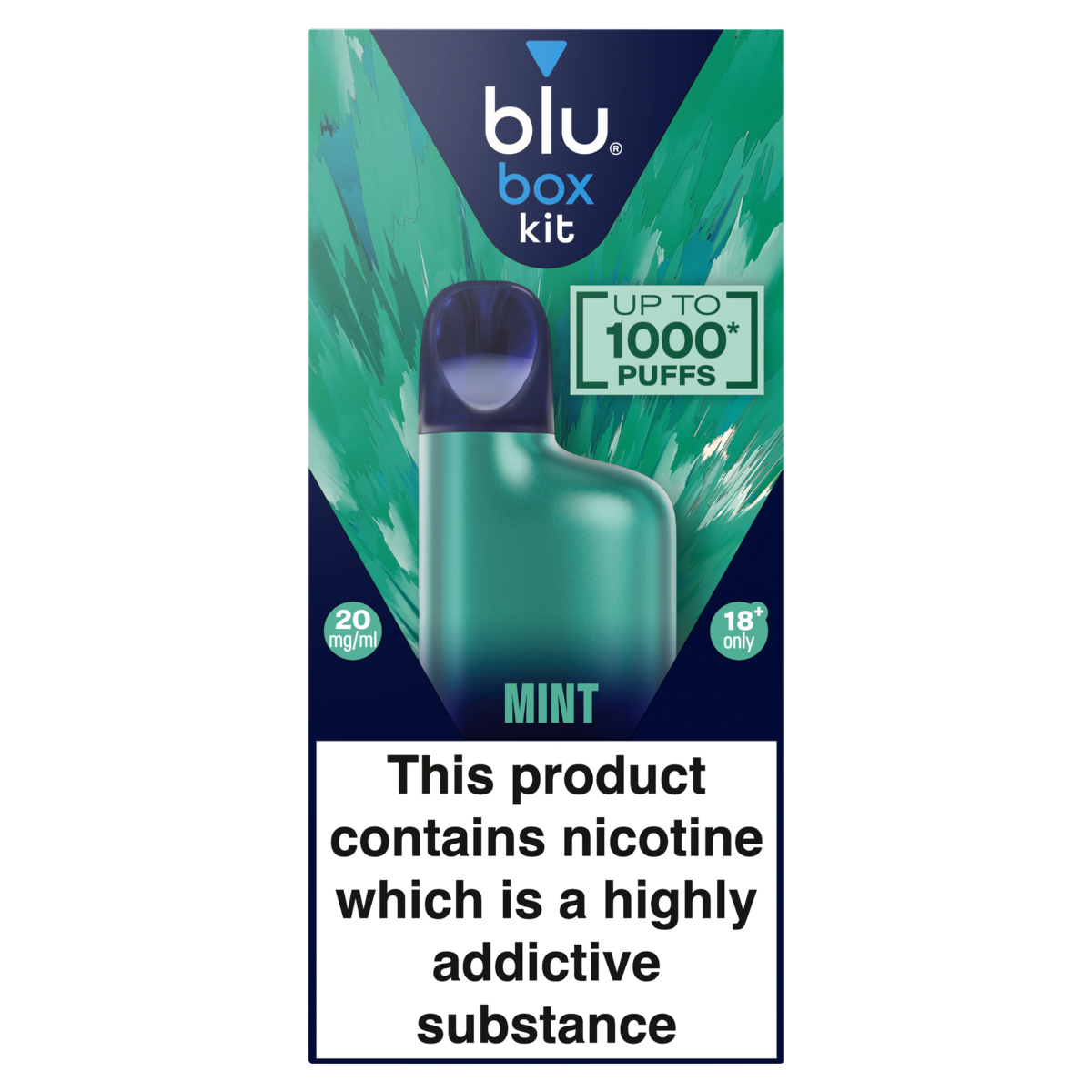 blu box kit Mint 20mg/ml
