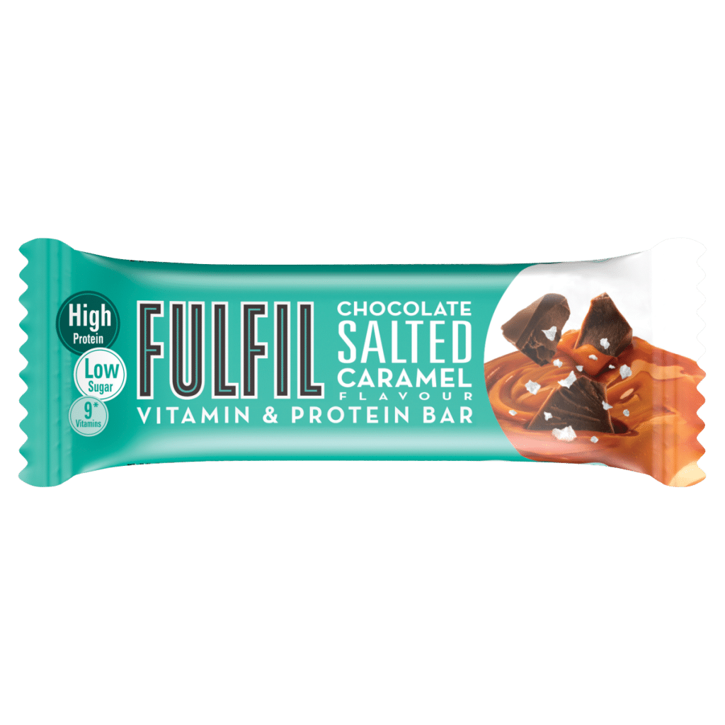 FULFIL Chocolate Salted Caramel Flavour Vitamin & Protein Bar 40g