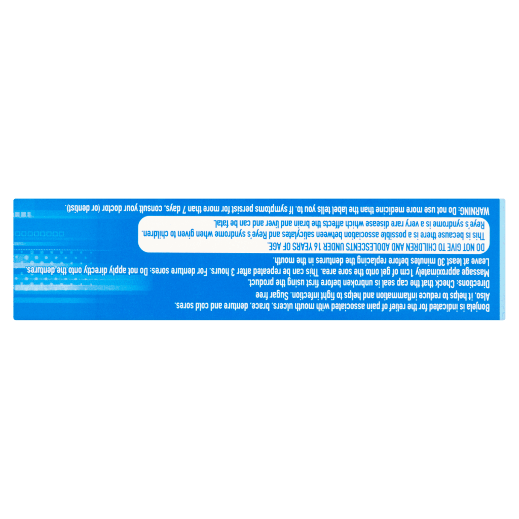 Bonjela Adult Ulcer Sugar Free Gel, 15g