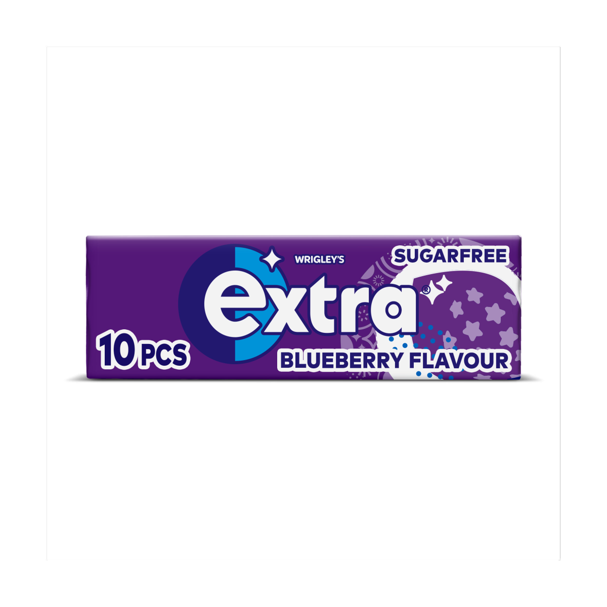 Extra Blueberry Flavour Sugarfree Chewing Gum 10 pieces