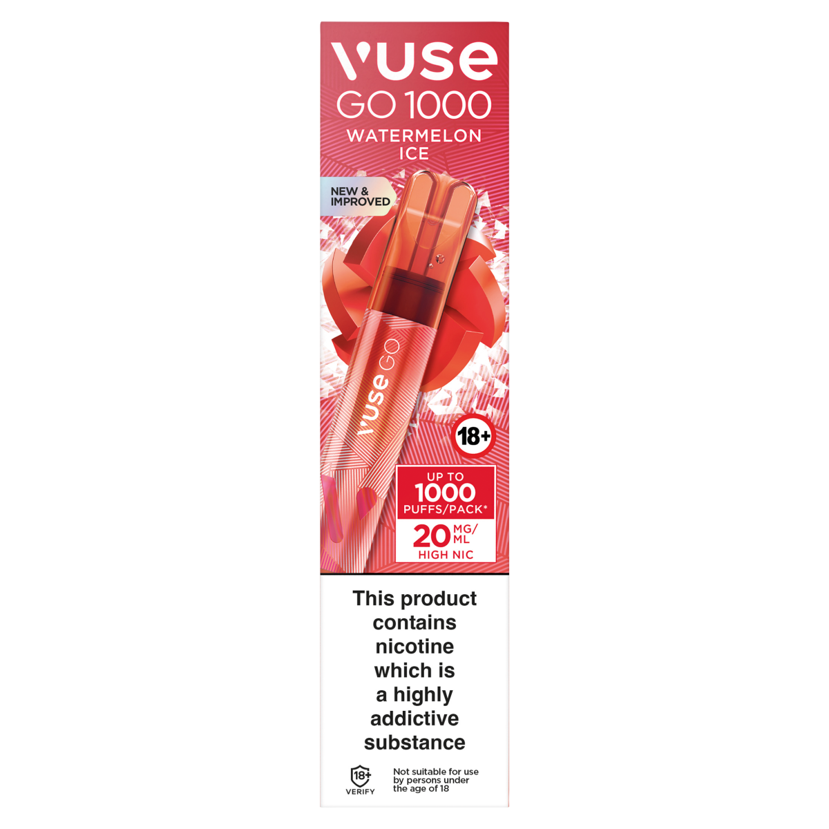 Vuse Go 1000 Watermelon Ice 20mg/ml