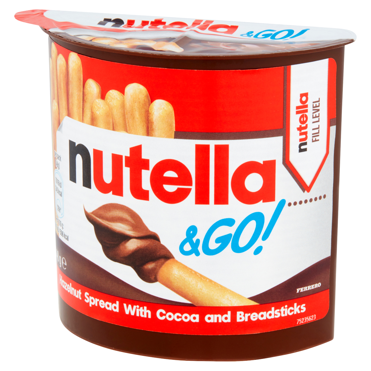 NUTELLA® & Go! Hazelnut Spread with Cocoa + Breadsticks 48g