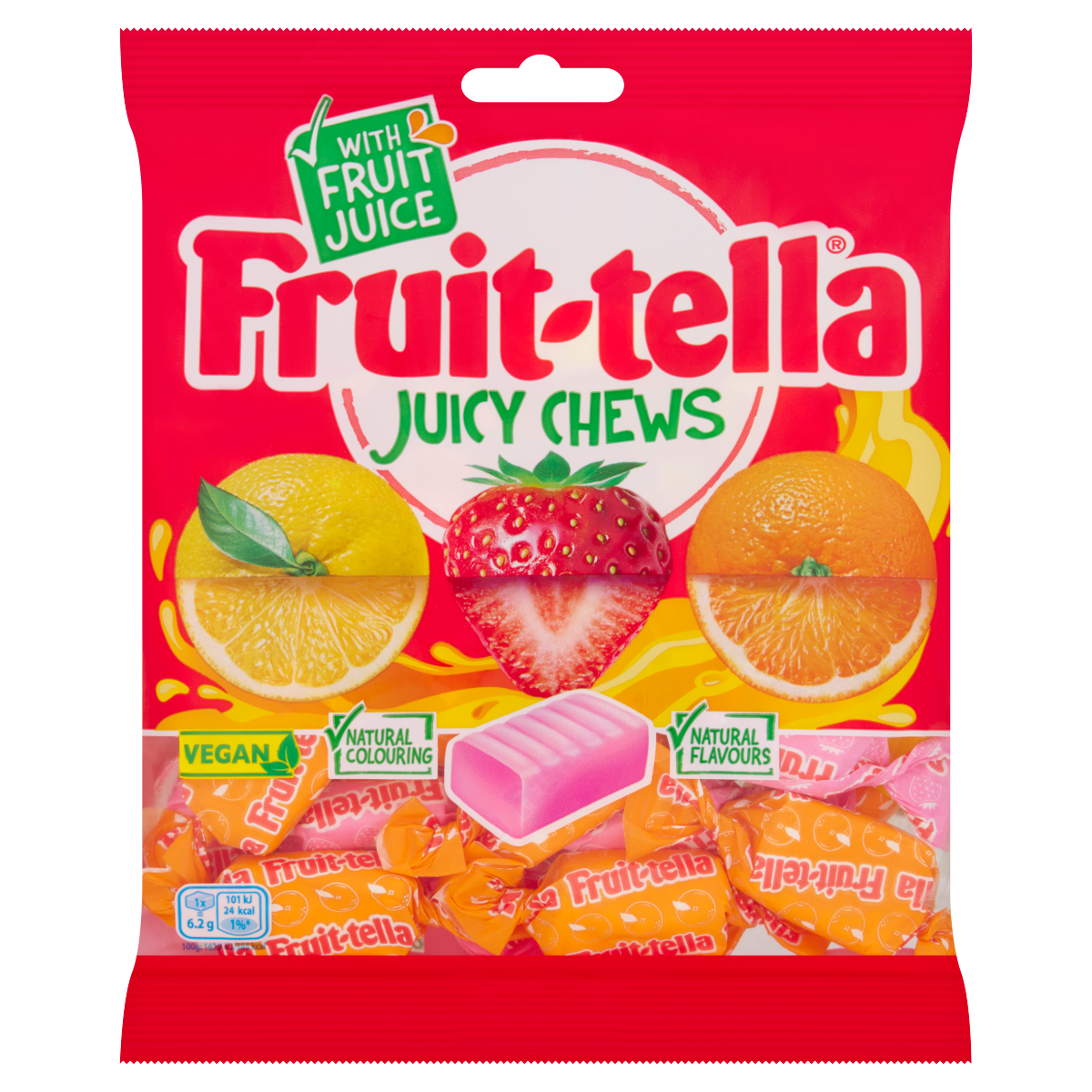 Fruit-tella Juicy Chews 135g