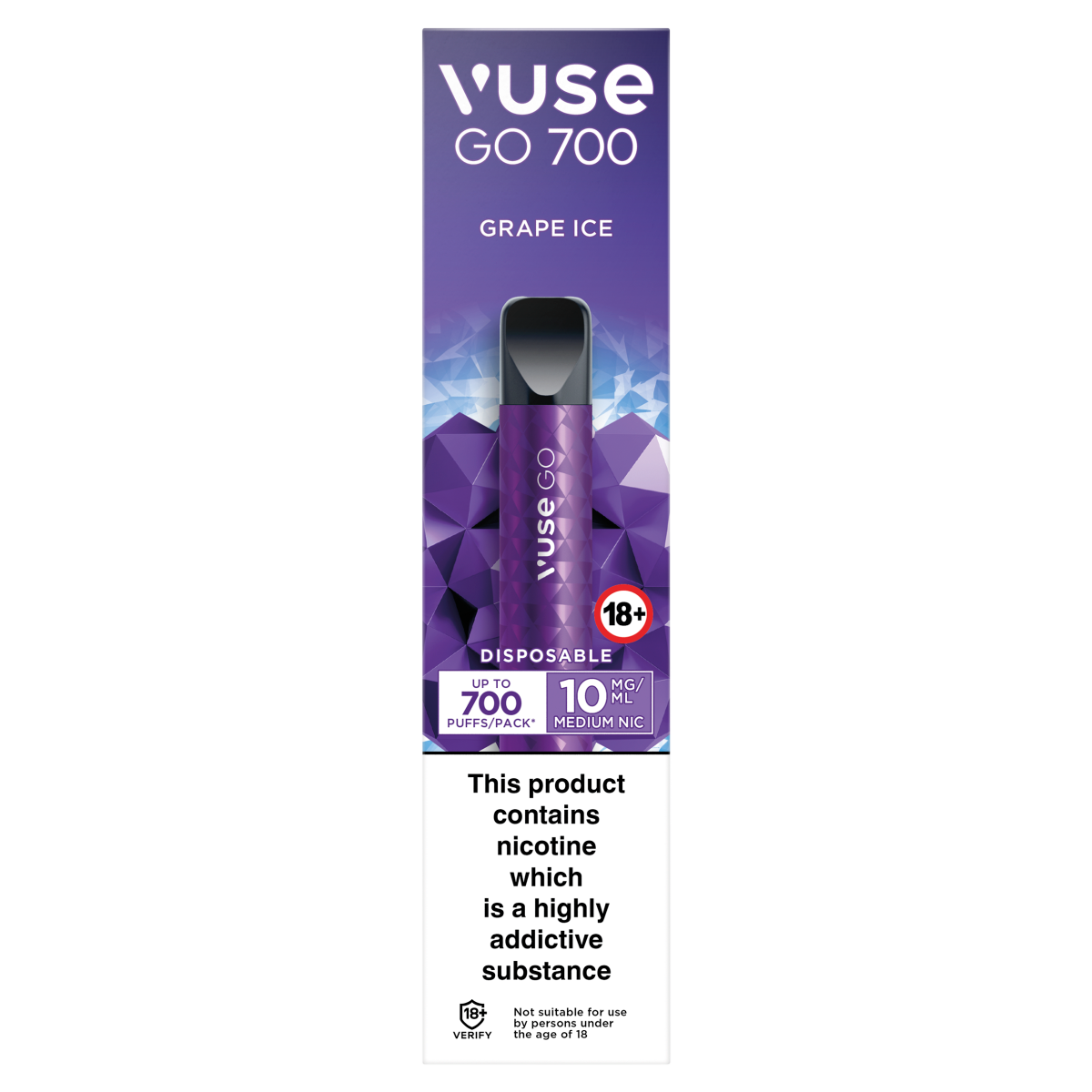 Vuse Go Grape Ice Disposable 10mg/ml