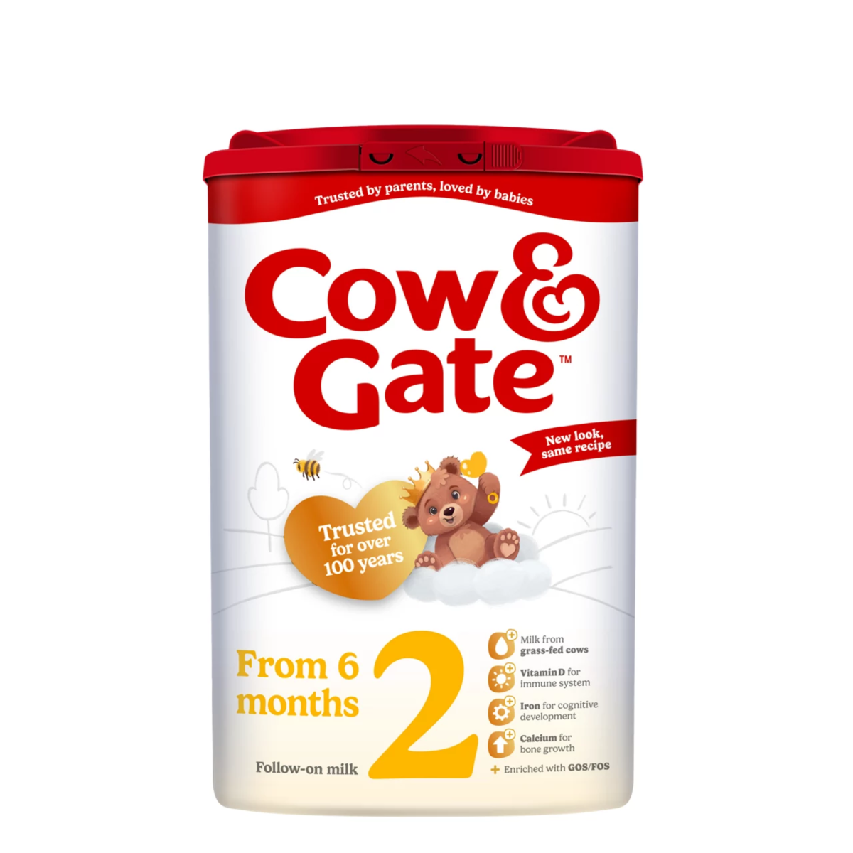 Cow & Gate 2 Follow On Baby Milk Formula Powder 6-12 Mths 800g