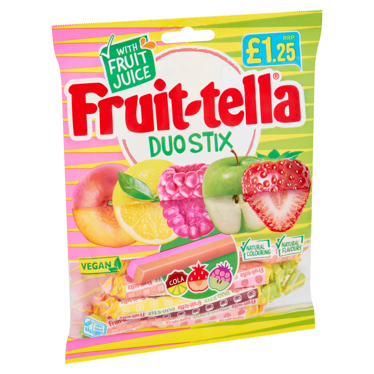 Fruit-tella Duo Stix 135g
