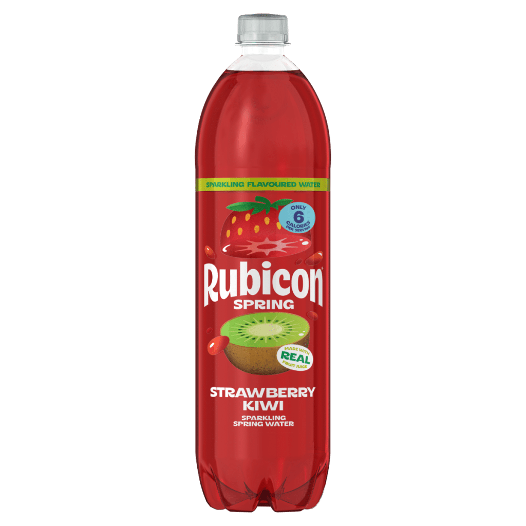Rubicon Strawberry Kiwi Sparkling Spring Water 1.5 Litre