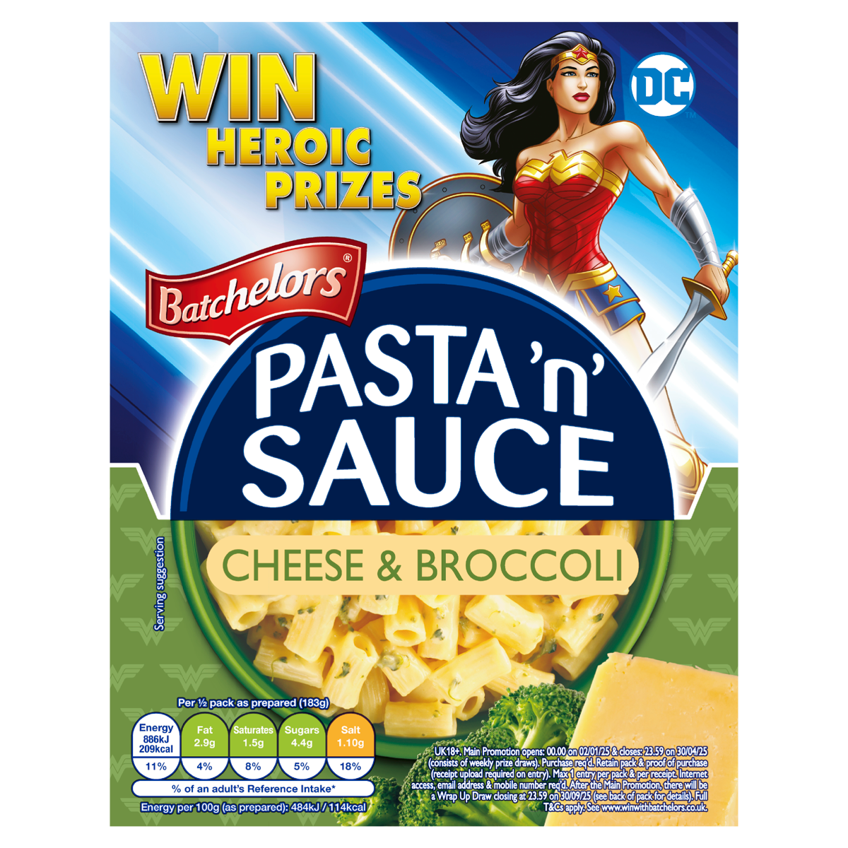 Batchelors Pasta ‘n’ Sauce Cheese & Broccoli 99g