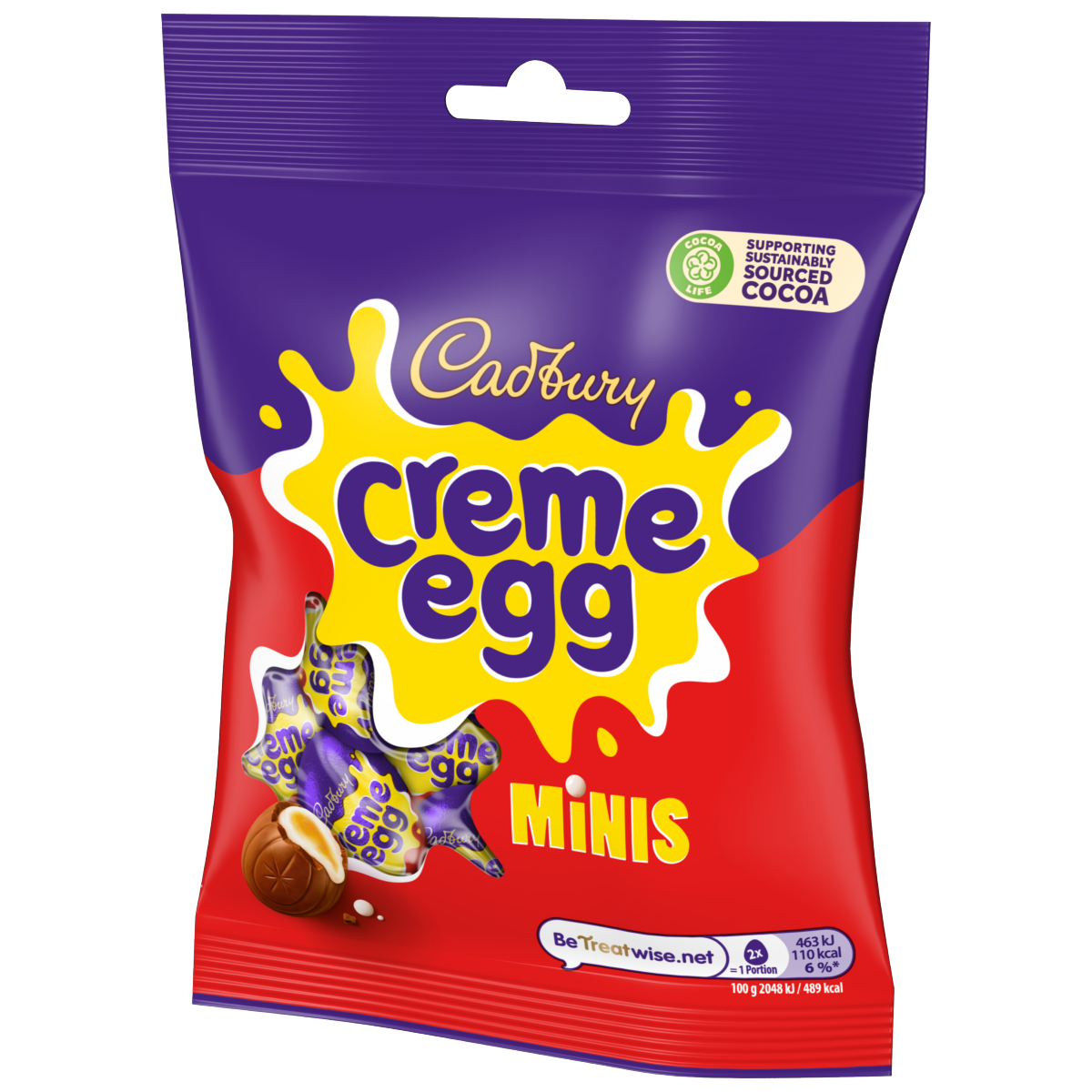 Cadbury Creme Egg Minis Chocolate Bag 78 g