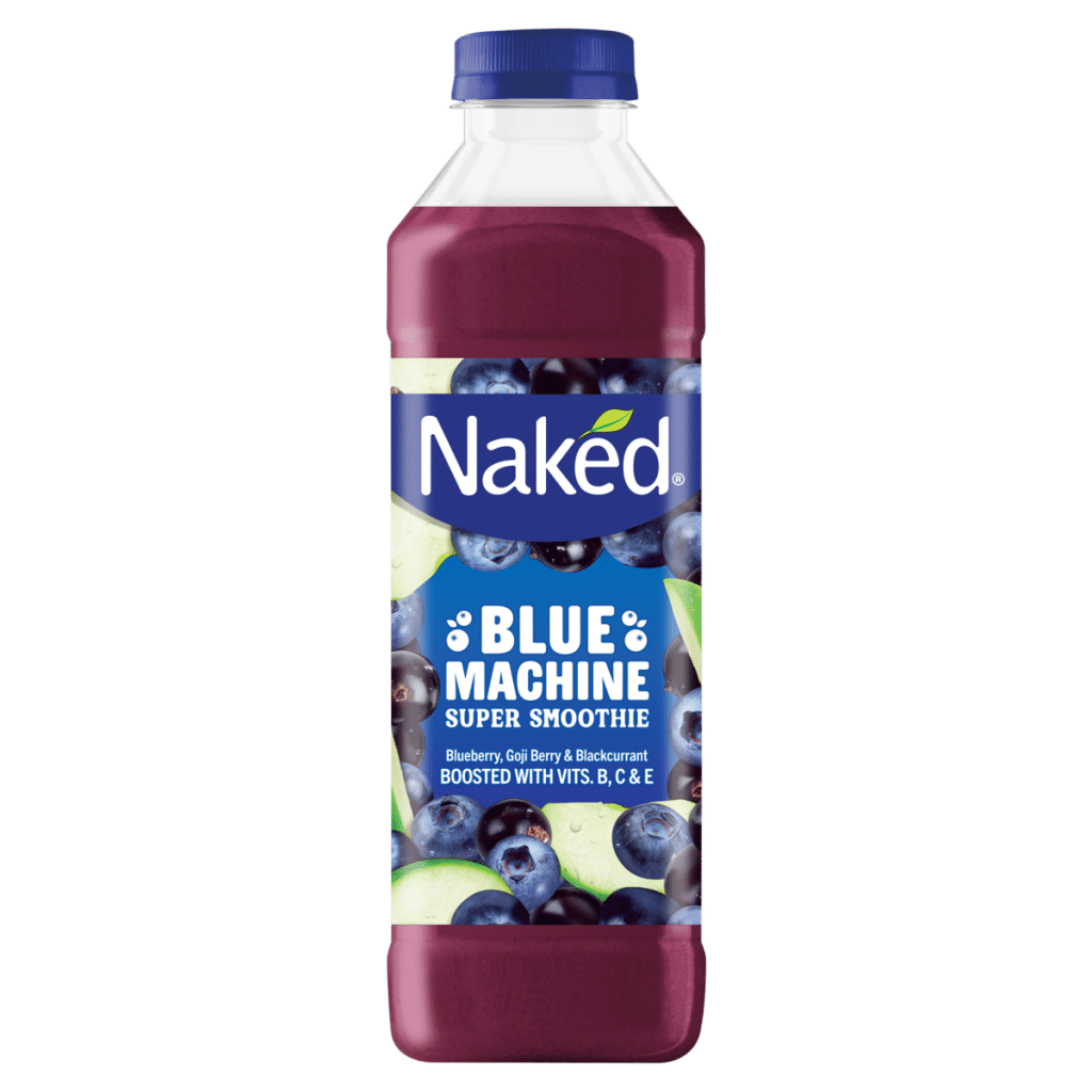 Naked Blue Machine Blueberry, Goji Berry & Blackcurrant Super Smoothie 750ml