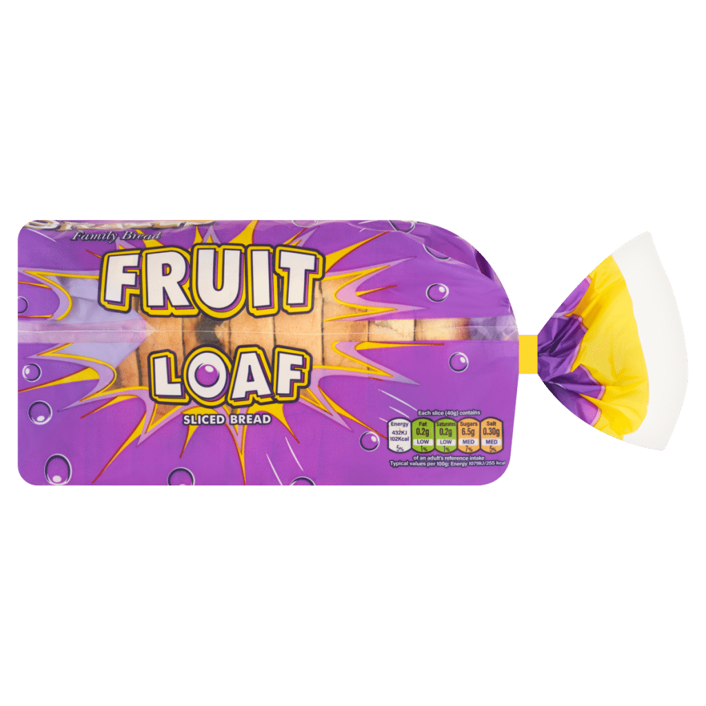 Brace’s Fruit Loaf Sliced Bread 400g