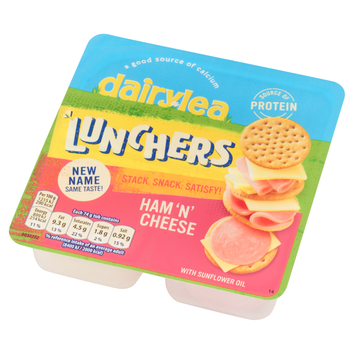 Dairylea Lunchers Ham’ N’ Cheese 74g