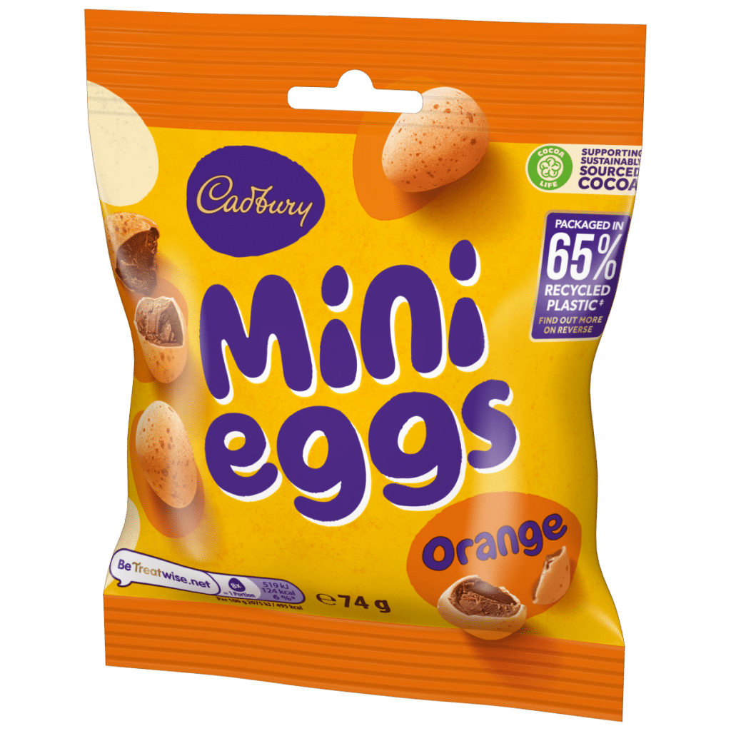 Cadbury Mini Eggs Orange Chocolate 74g