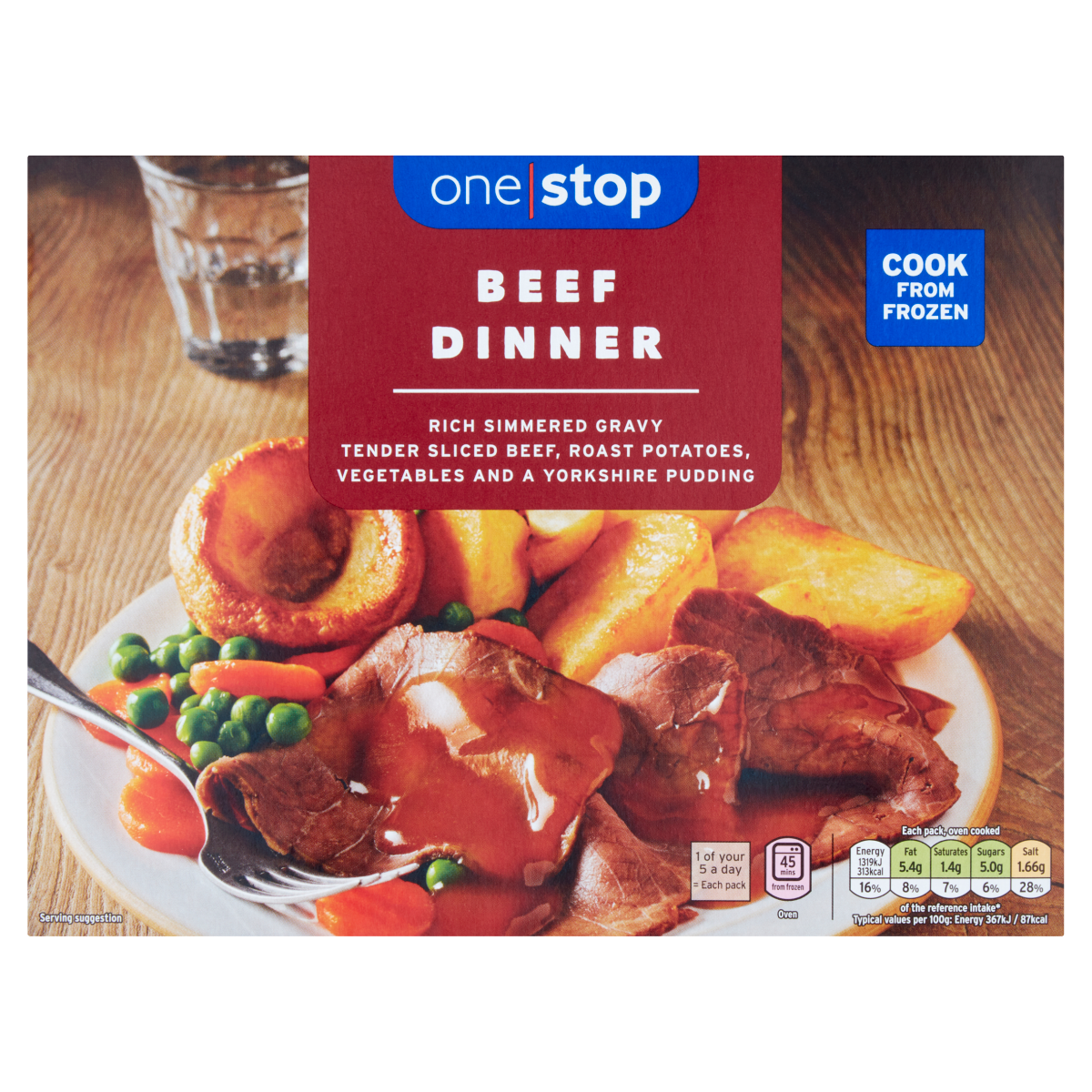 One Stop Beef Dinner 400g