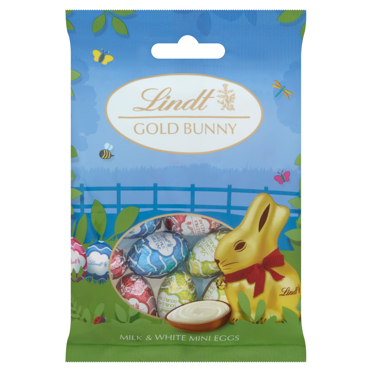 Lindt Gold Bunny Milk Chocolate Easter Mini Eggs Bag 80g