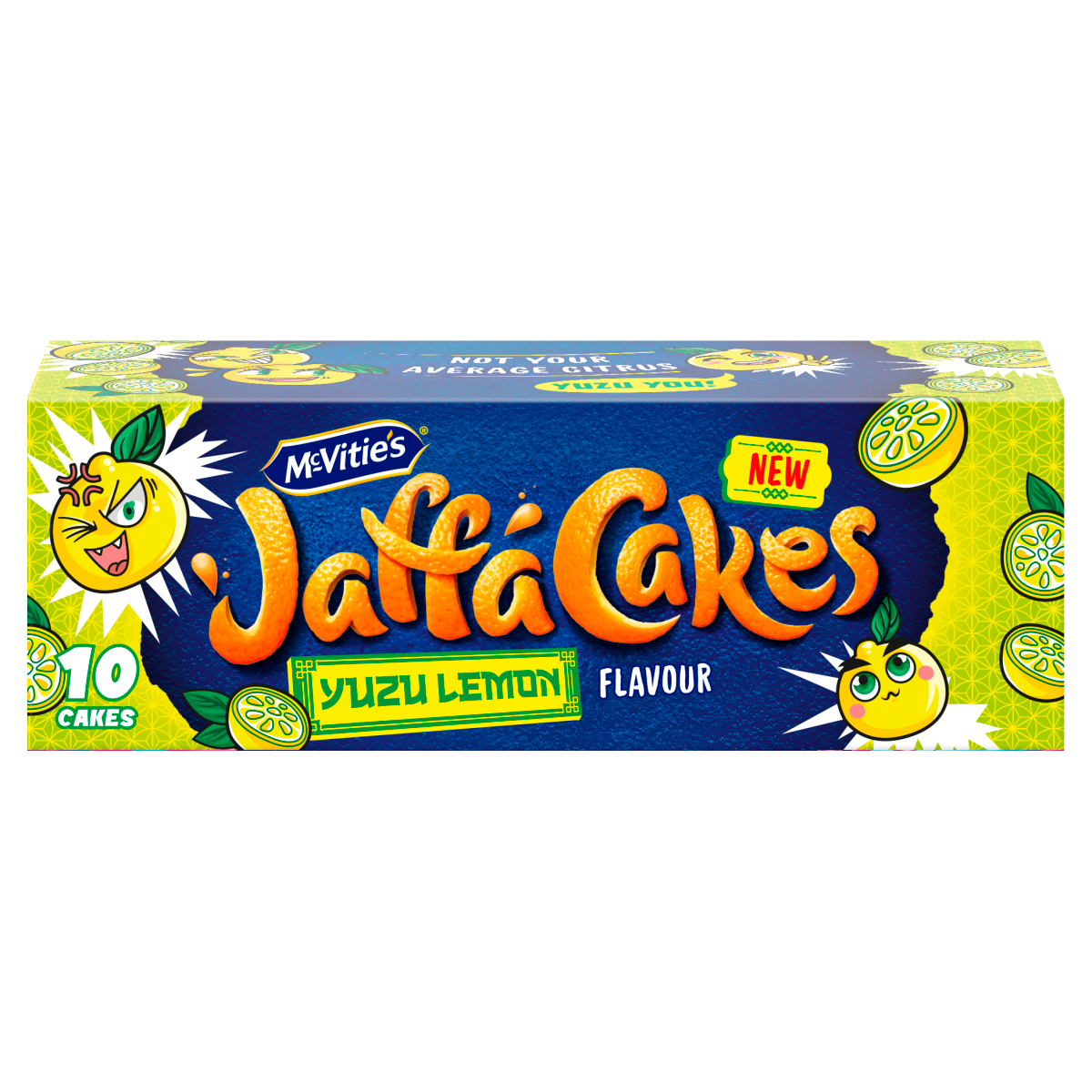 McVitie’s 10 Yuzu Lemon Flavour Jaffa Cakes