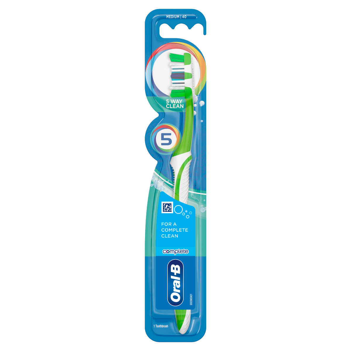 Oral-B Complete 5 Way Clean Medium Manual Toothbrush