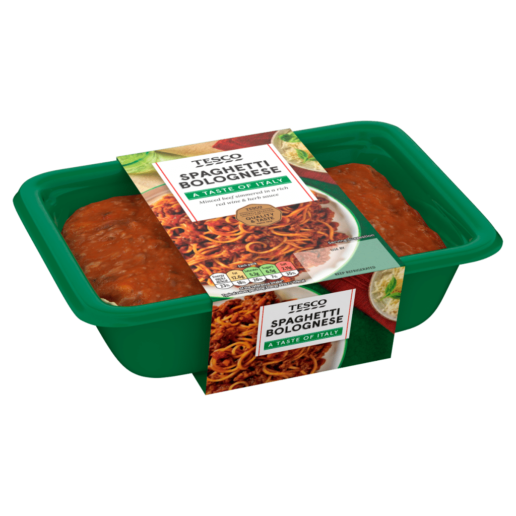 Tesco Spaghetti Bolognese 400g