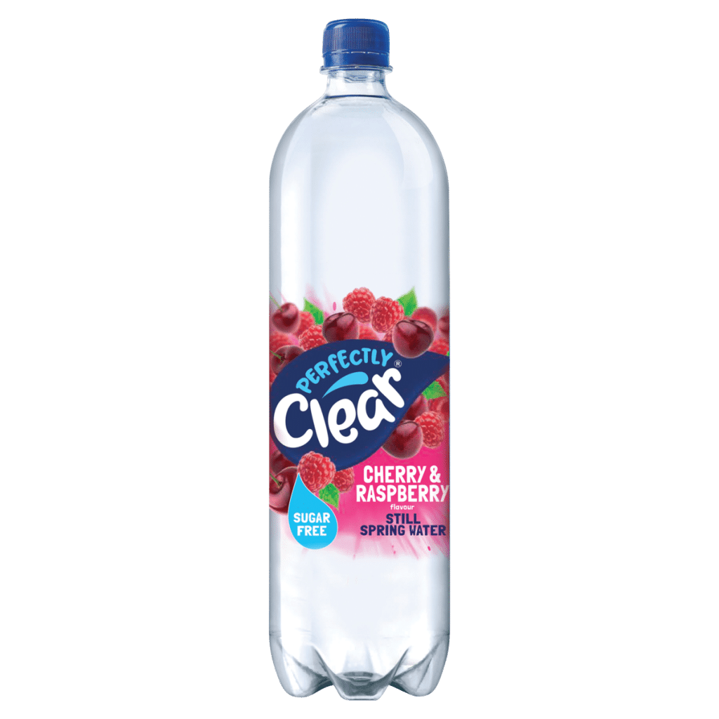 Perfectly Clear Cherry & Raspberry Flavour Still Spring Water 1.5L