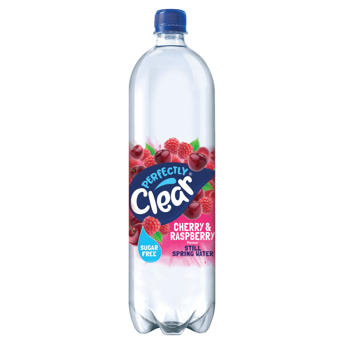 Perfectly Clear Cherry & Raspberry Flavour Still Spring Water 1.5L