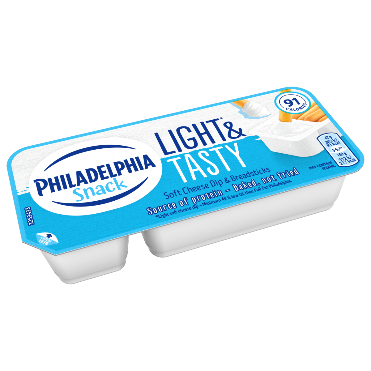 Philadelphia Light Cream Cheese-dip 42 Gr
