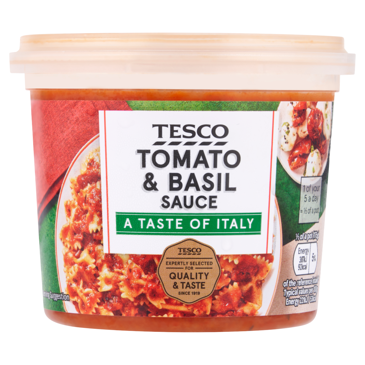 Tesco Tomato & Basil Sauce 350g