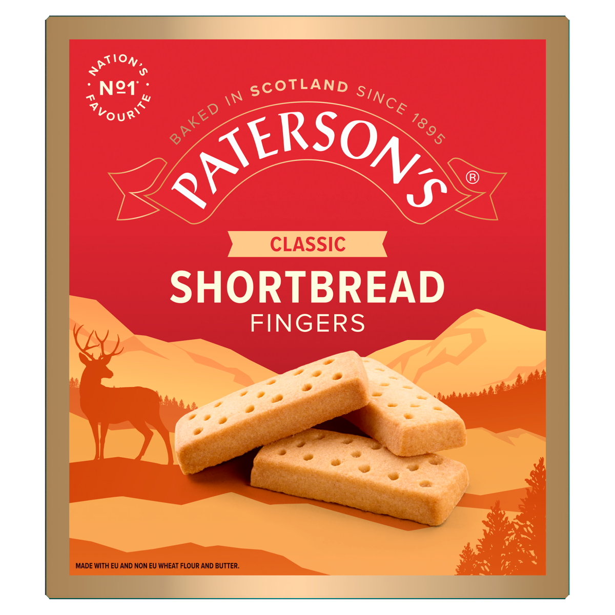 Paterson’s Classic Shortbread Fingers 300g