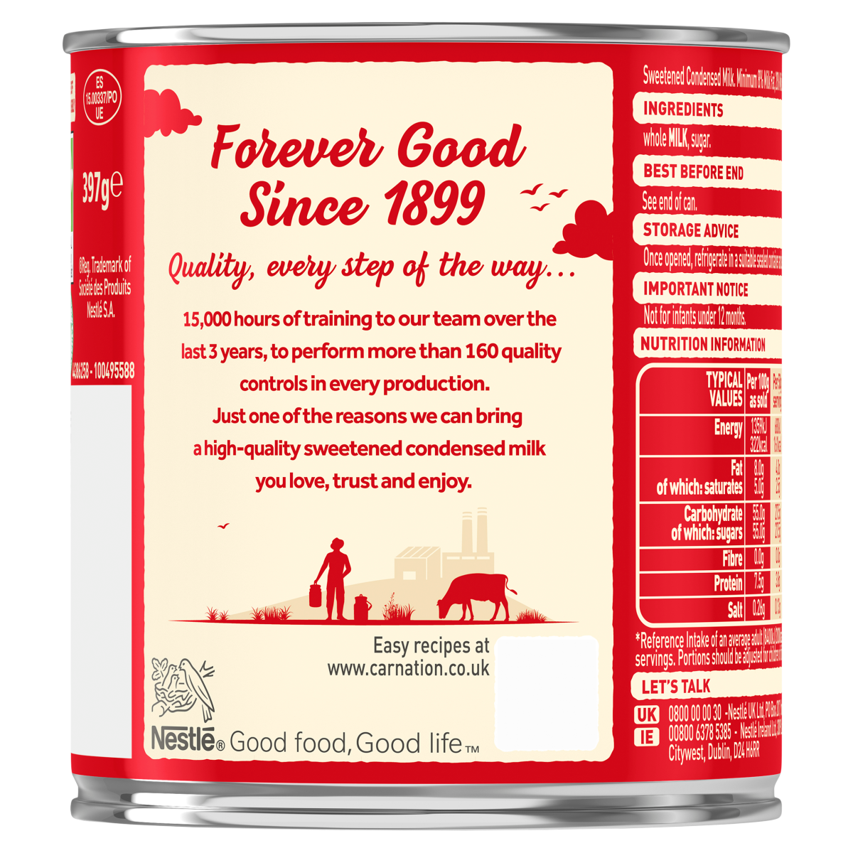 Carnation Condensed Milk 397g