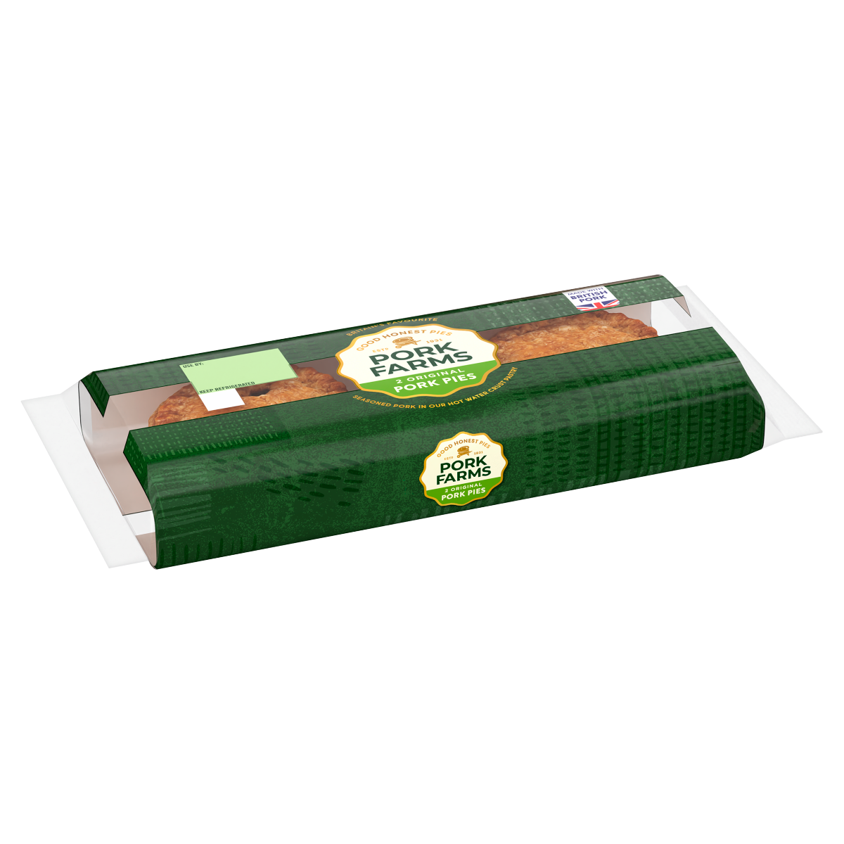 Pork Farms 2 Original Pork Pies 130g