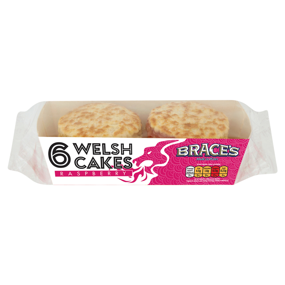 Brace’s Family Bread 6 Raspberry Jam Welsh Cakes
