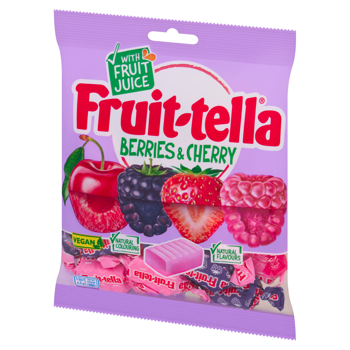 Fruit-tella Berries & Cherry 135g