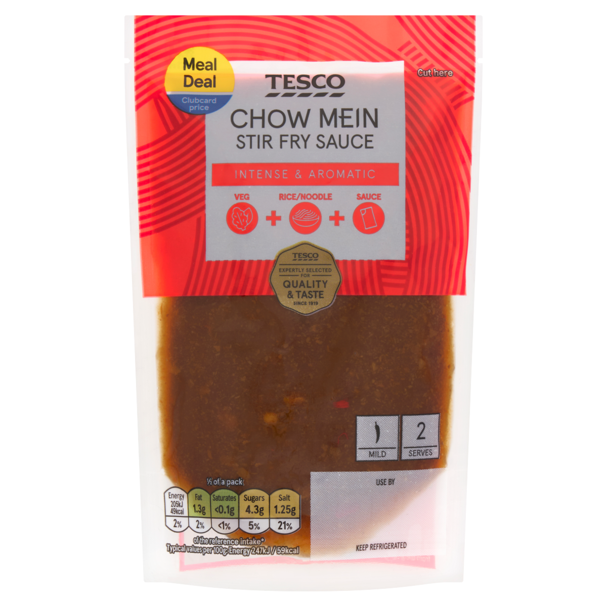 Tesco Chow Mein Stir Fry Sauce 165g