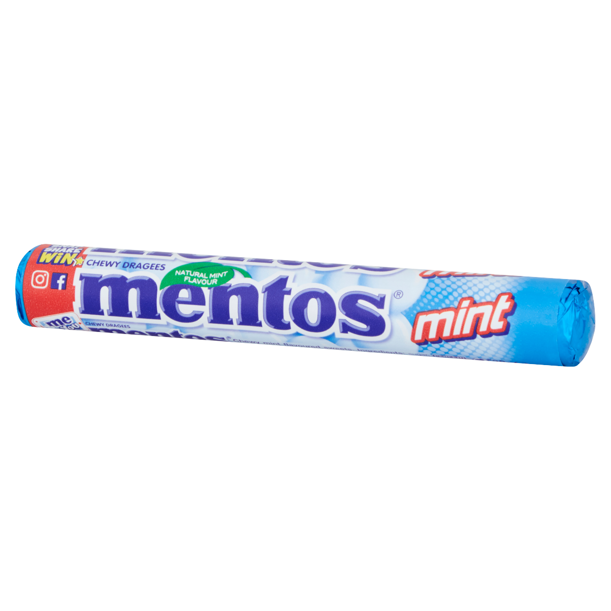 Mentos Mint Chewy Dragees 38g