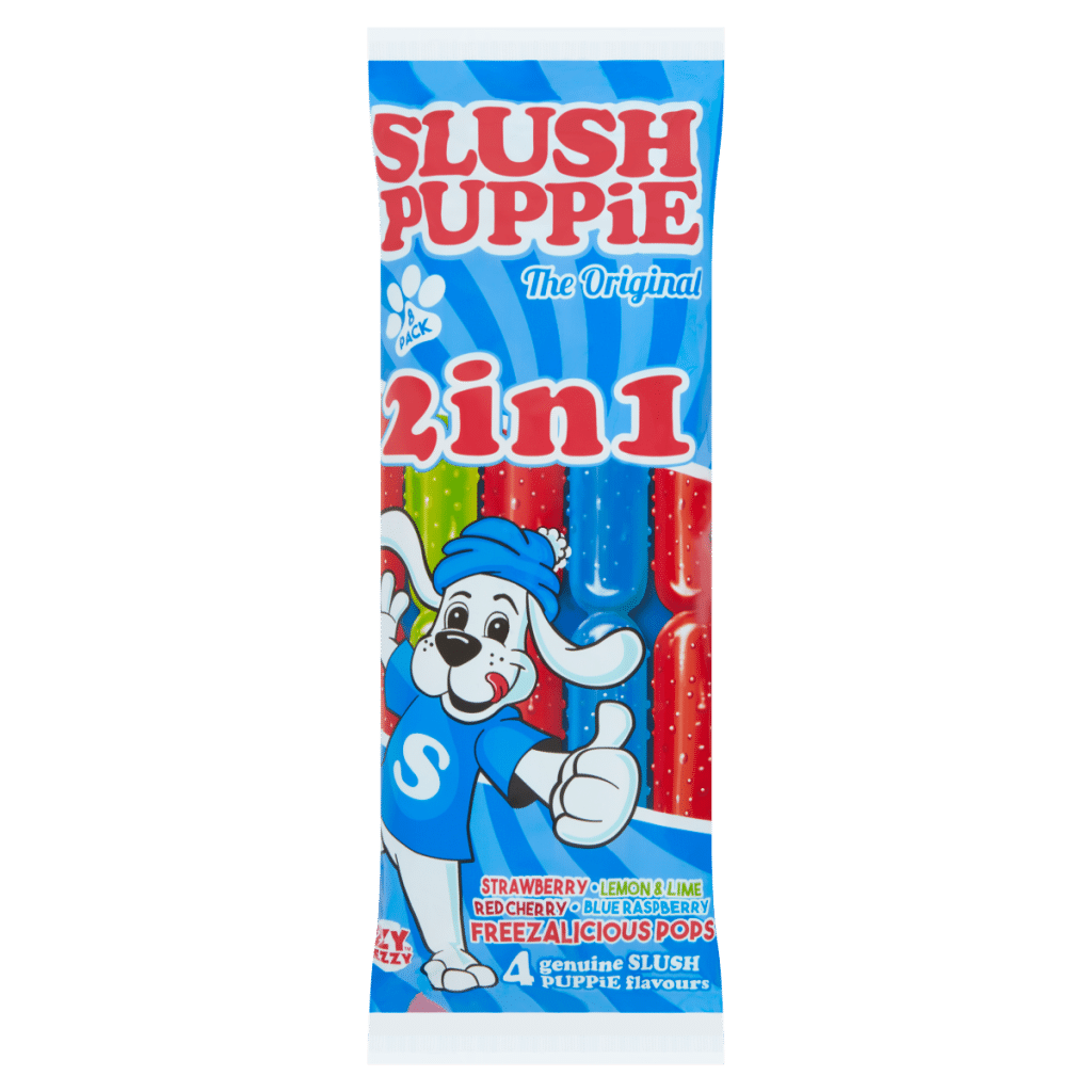 Slush Puppie The Original 2 in 1 Freezalicious Pops 8 x 75ml (600ml)