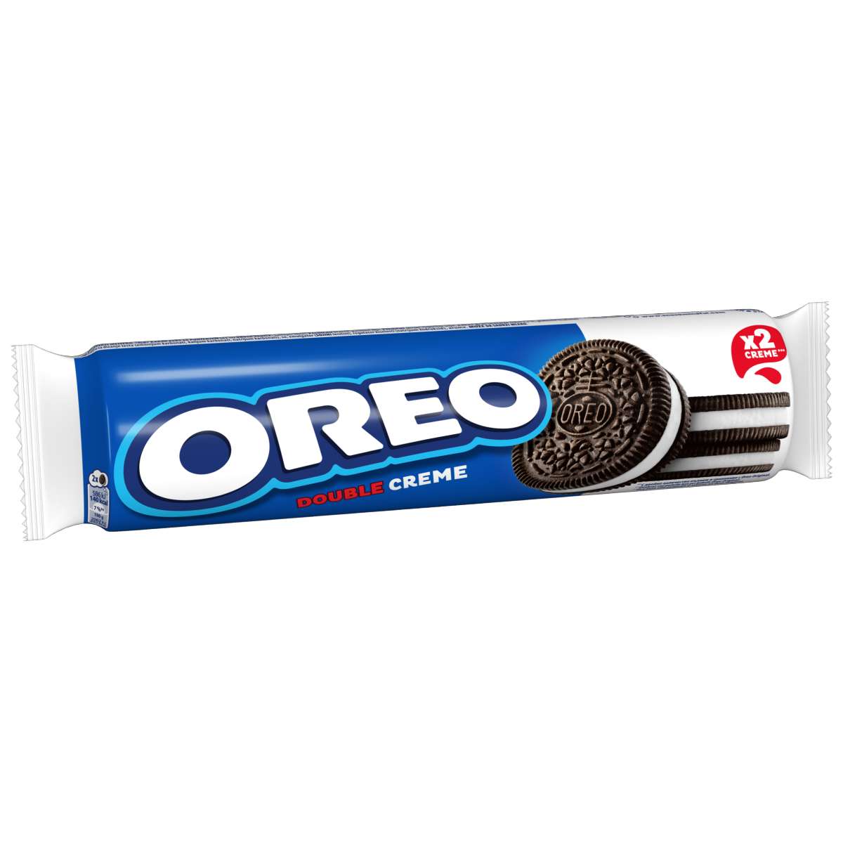 OREO Double Creme Vanilla Sandwich Cookies Pack 157g