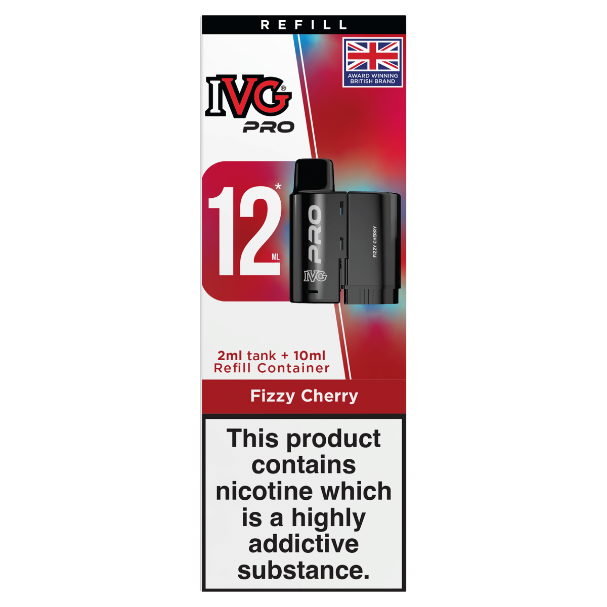 IVG Pro Refills Fizzy Cherry 12ml