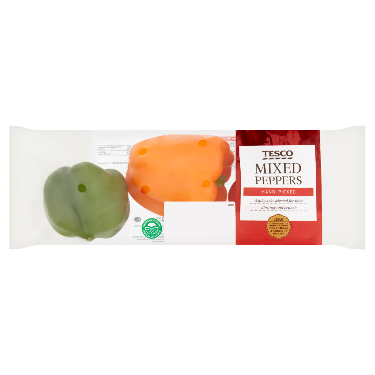 Tesco 3 Mixed Peppers 420g