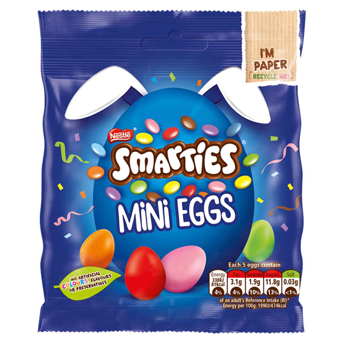 Smarties Mini Eggs 80g